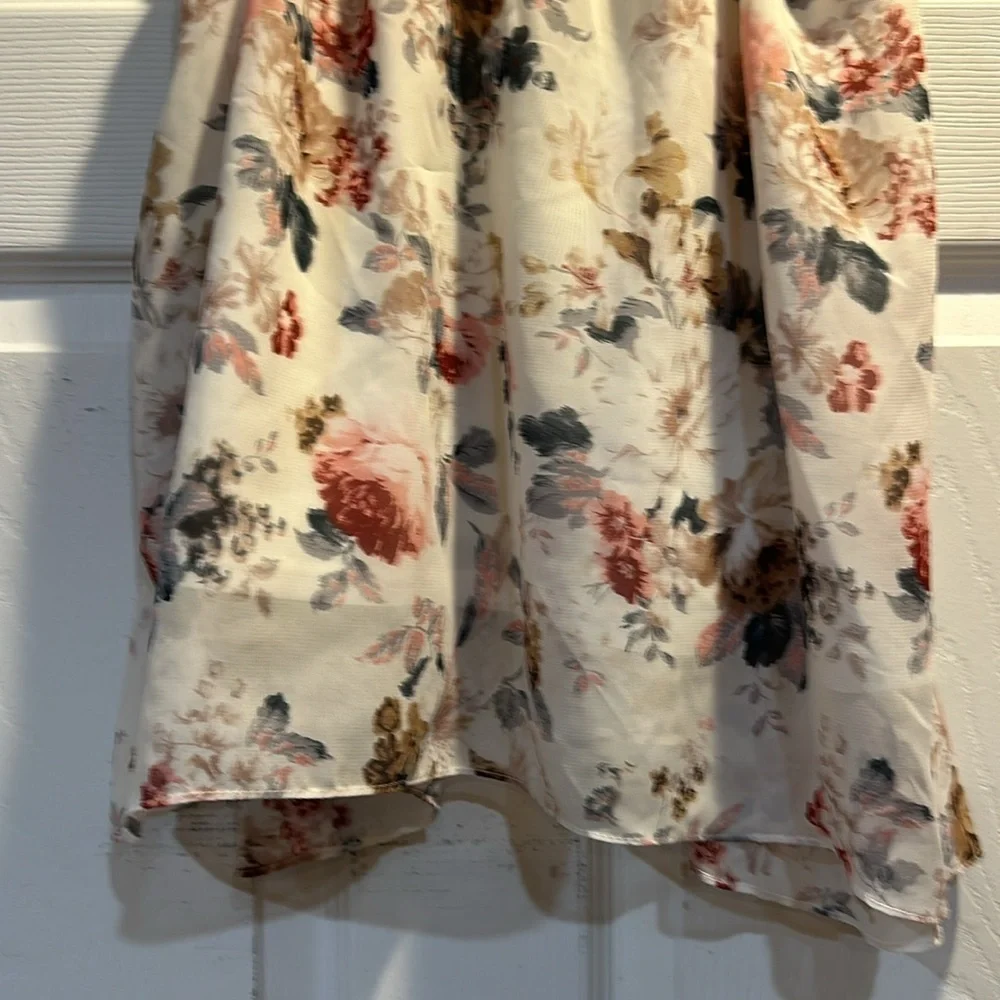 Bailey’s Blossoms Chiffon Floral Boho Tank Dress 2T - Picture 4 of 7